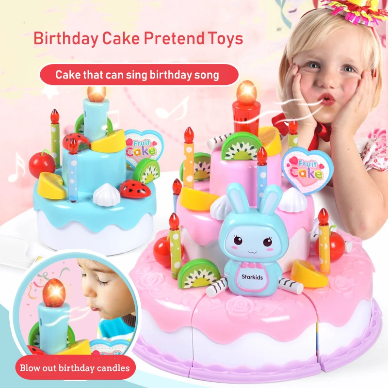 Kids Outdoor Kitchen Accessories - Giocattolo per bambini Simulazione Torta di