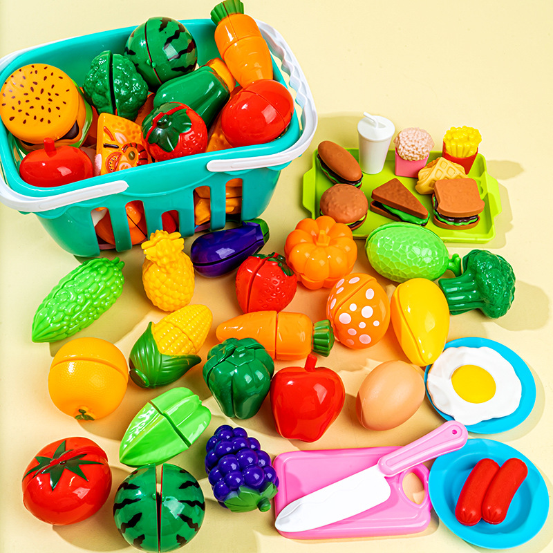 Kids Outdoor Kitchen Accessories - Set Giocattolo Educativo in Plastica per