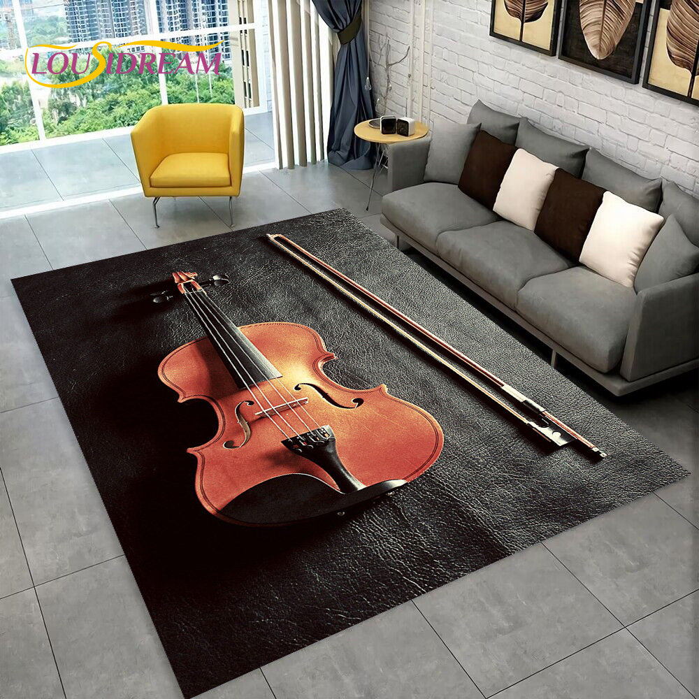 Kids Outdoor Area - Strumento classico per violino tappeto per