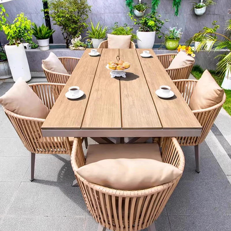 Set da esterno con tavolo e po - Kids Outdoor Furniture Set recensione e prezzo